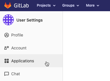GitLab applications